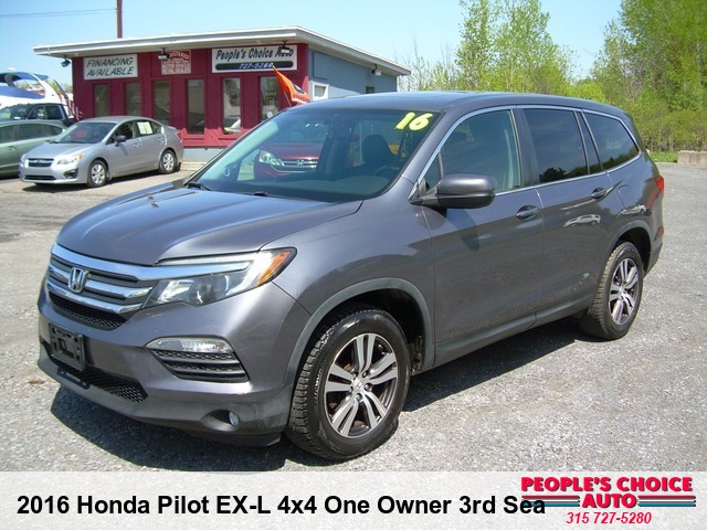 2016 Honda Pilot EX-L 4x4 One Owner 3rd Seat