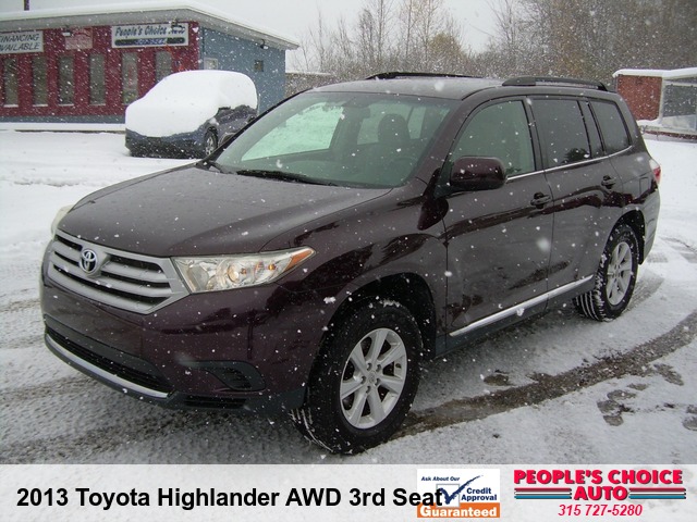 2013 Toyota Highlander AWD 3rd Seat