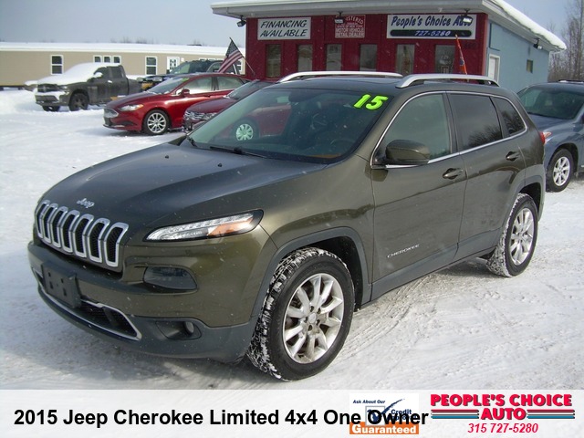 2015 Jeep Cherokee Limited 4x4 One Owner