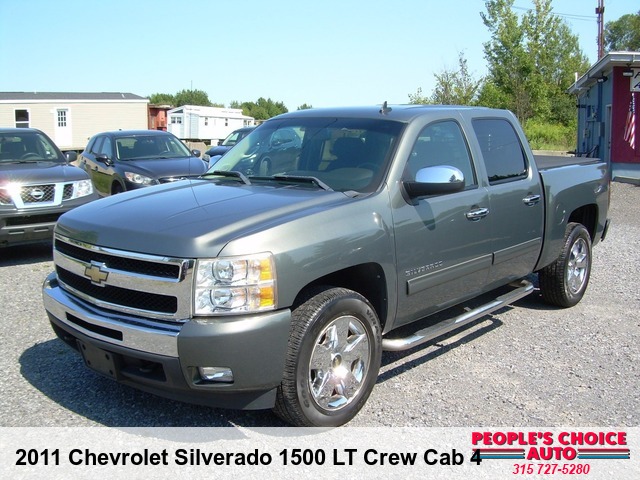 2011 Chevrolet Silverado 1500 LT Crew Cab 4x4 One Owner