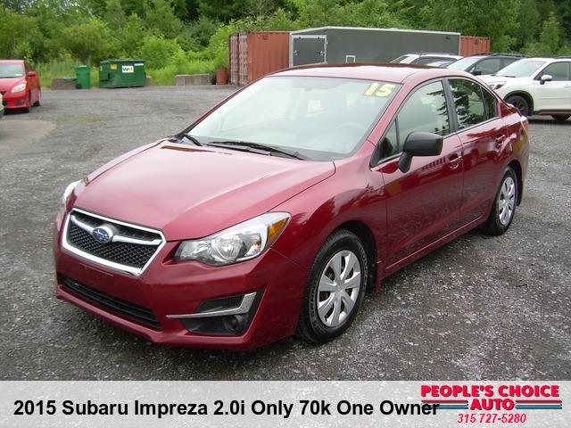 2015 Subaru Impreza 2.0i Only 70k One Owner