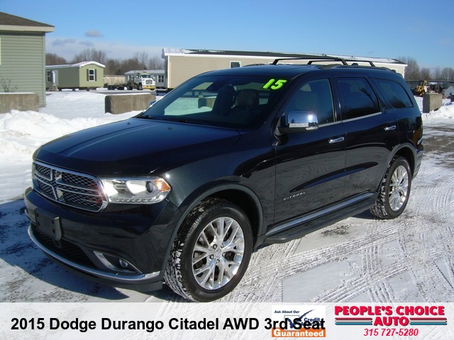 2015 Dodge Durango Citadel AWD 3rd Seat