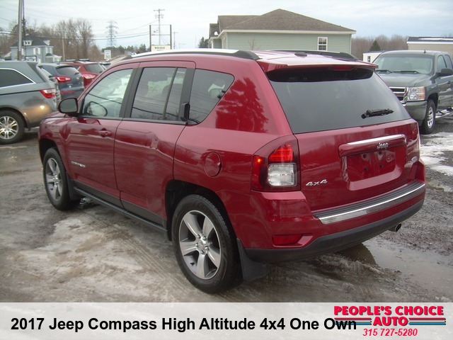 2017 Jeep Compass High Altitude 4x4 One Owner
