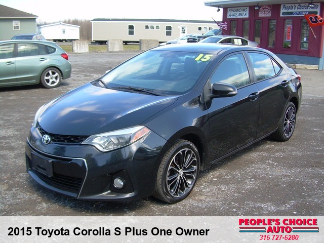 2015 Toyota Corolla S Plus One Owner