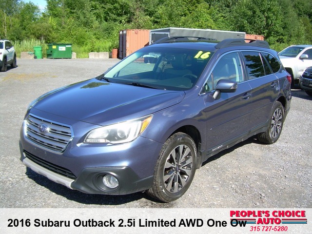 2016 Subaru Outback 2.5i Limited AWD One Owner