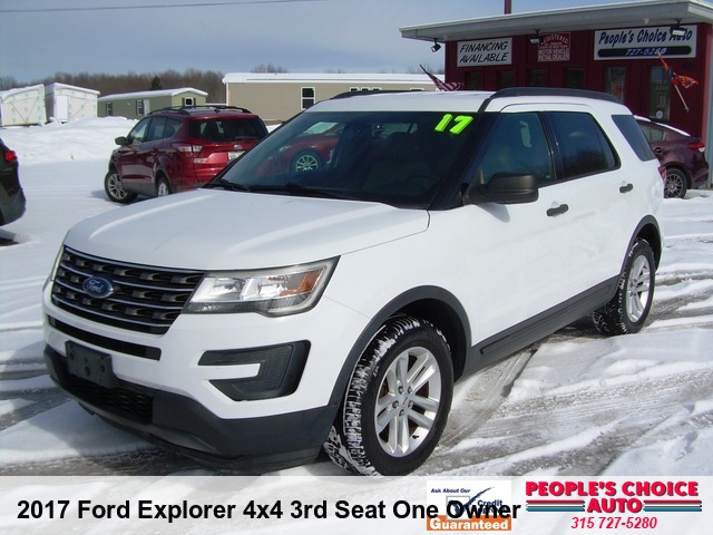 2017 Ford Explorer 4x4 3rd Seat One Owner