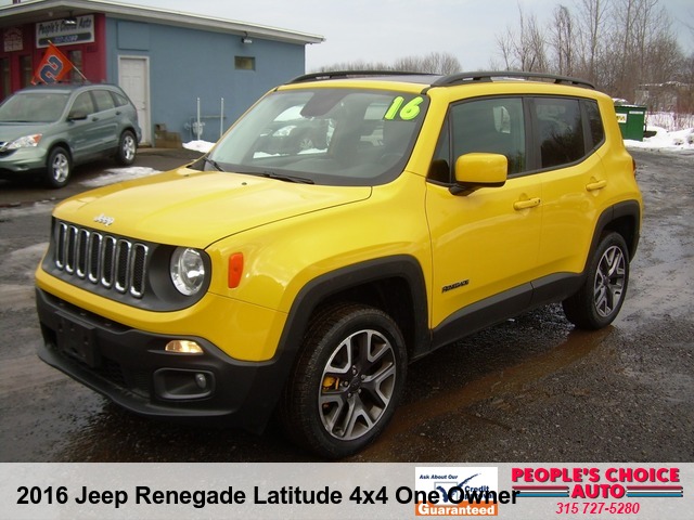 2016 Jeep Renegade Latitude 4x4 One Owner