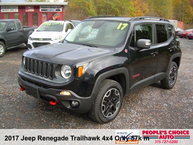 2017 Jeep Renegade Trailhawk 4x4 Only 57k miles One Owner