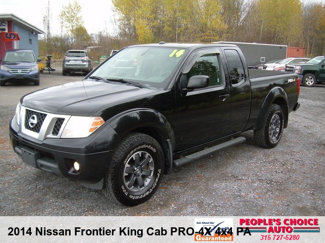 2014 Nissan Frontier King Cab PRO-4X 4x4 PA Truck