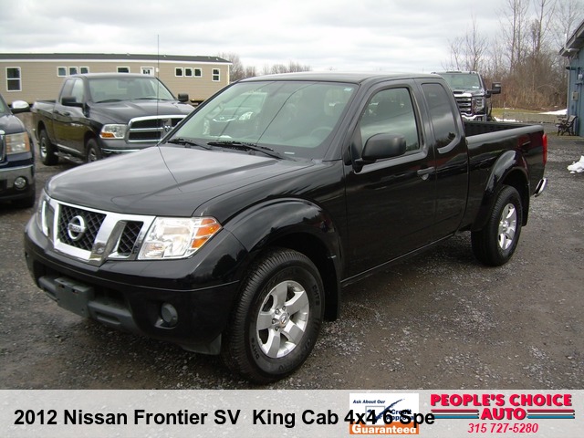 2012 Nissan Frontier SV  King Cab 4x4 6 Speed MD Truck