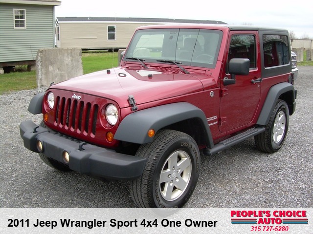 2011 Jeep Wrangler Sport 4x4 One Owner