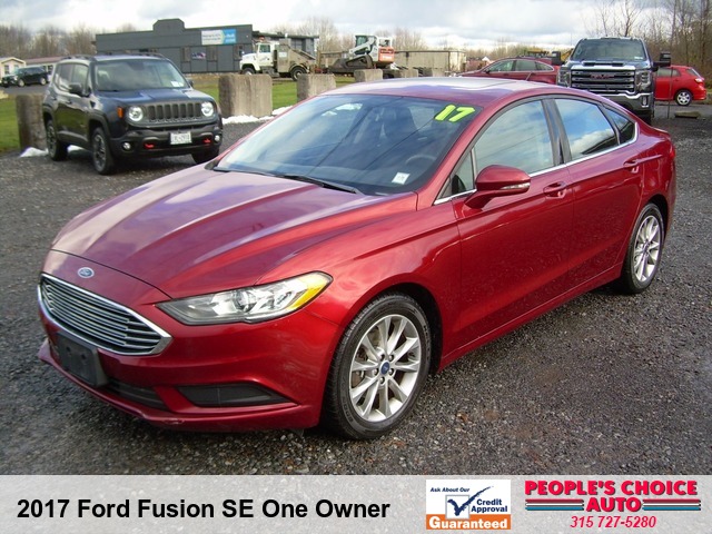 2017 Ford Fusion SE One Owner