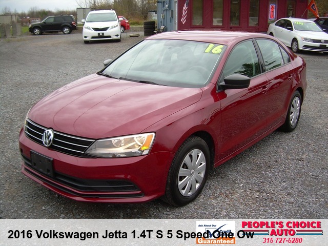 2016 Volkswagen Jetta 1.4T S 5 Speed One Owner